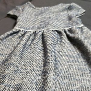 Cap Sleeve Lurex Dress